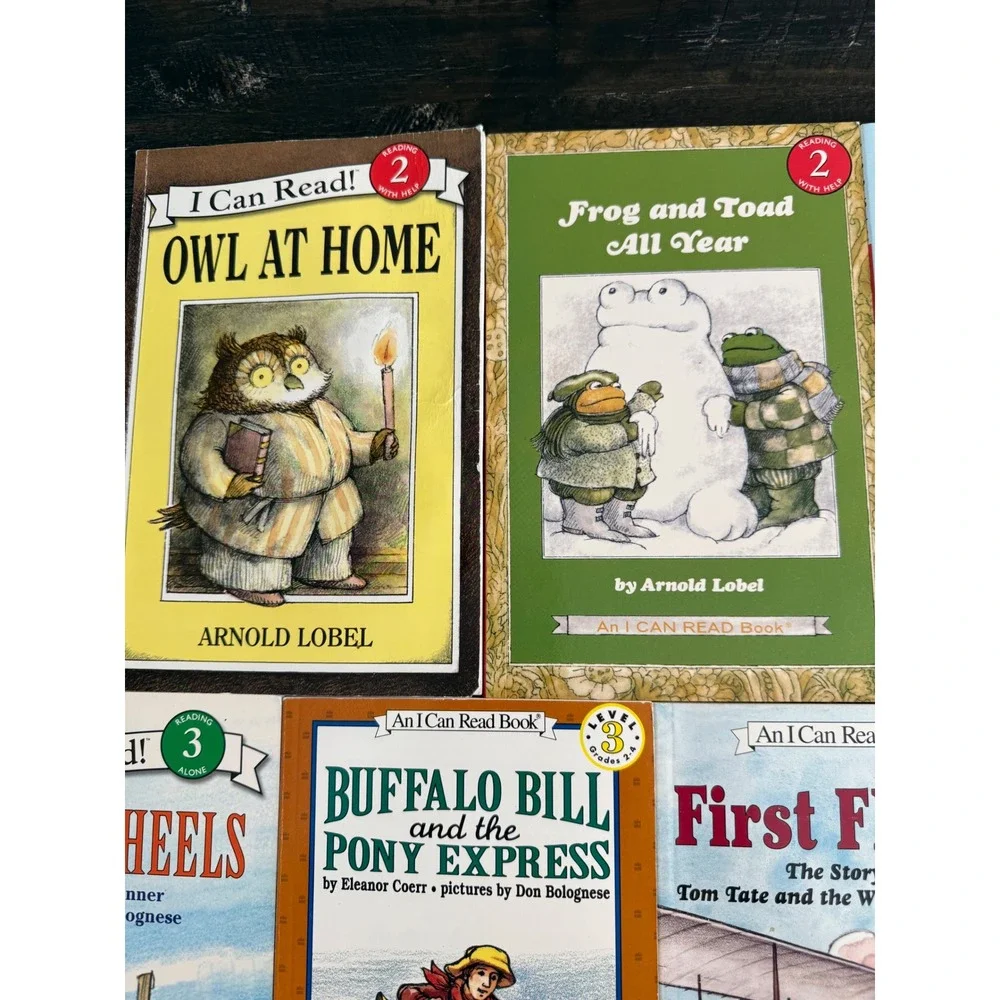 I Can Read Books Lot of 7 Frog and Toad Amelia Bedelia Levels 2 3 4 Kids Reading